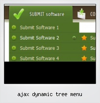 Ajax Dynamic Tree Menu
