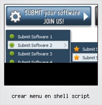 Crear Menu En Shell Script
