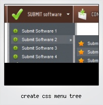 Create Css Menu Tree