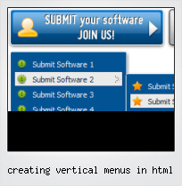 Creating Vertical Menus In Html