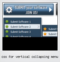 Css For Vertical Collapsing Menu
