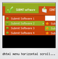 Dhtml Menu Horizontal Scroll Script