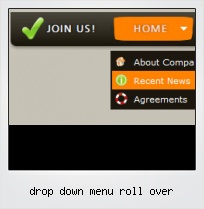 Drop Down Menu Roll Over
