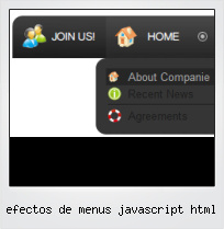 Efectos De Menus Javascript Html