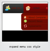 Expand Menu Css Style