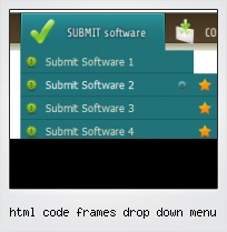 Html Code Frames Drop Down Menu