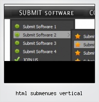 Html Submenues Vertical
