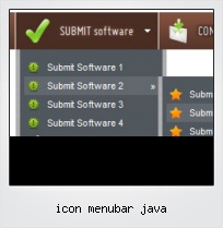 Icon Menubar Java