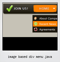 Image Based Div Menu Java