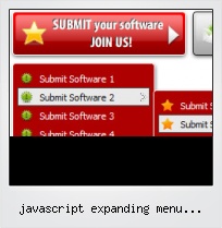 Javascript Expanding Menu Animation