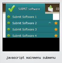 Javascript Mainmenu Submenu