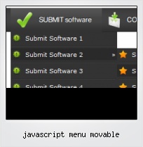 Javascript Menu Movable