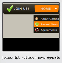 Javascript Rollover Menu Dynamic