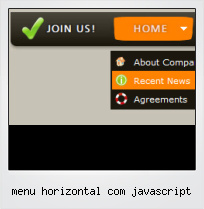 Menu Horizontal Com Javascript
