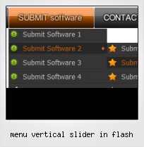 Menu Vertical Slider In Flash