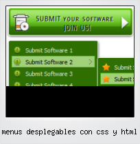 Menus Desplegables Con Css Y Html