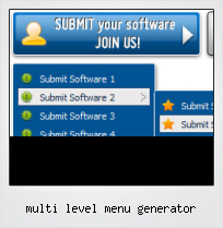 Multi Level Menu Generator