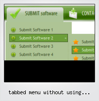Tabbed Menu Without Using Javascript