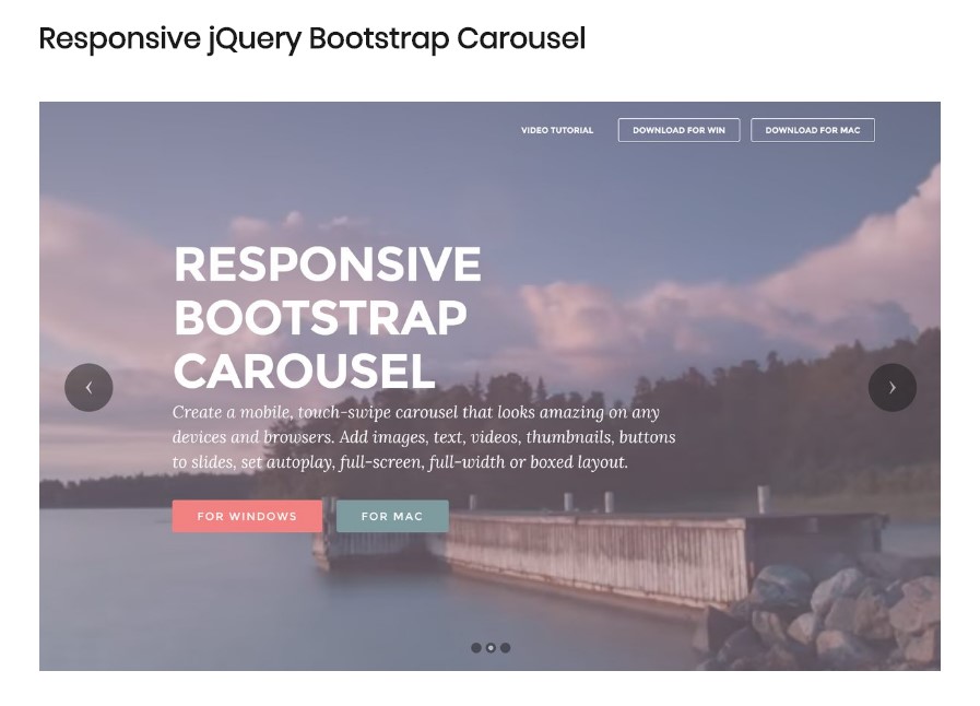  Carousel Bootstrap 