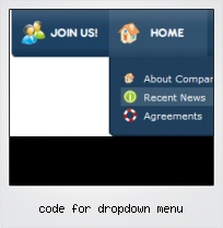 Code For Dropdown Menu