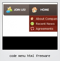 Code Menu Html Freeware