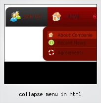 Collapse Menu In Html