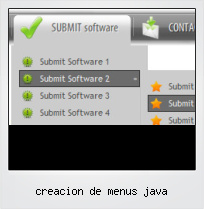 Creacion De Menus Java