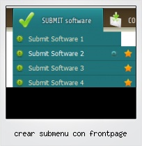 Crear Submenu Con Frontpage