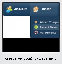 Create Vertical Cascade Menu