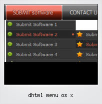 Dhtml Menu Os X