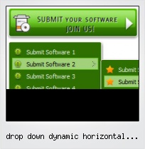 Drop Down Dynamic Horizontal Submenu Html