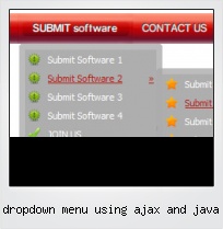 Dropdown Menu Using Ajax And Java