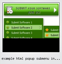 Example Html Popup Submenu In Javascript