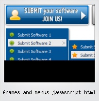 Frames And Menus Javascript Html