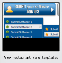 Free Restaurant Menu Templates