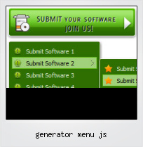 Generator Menu Js