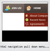 Html Navigation Pull Down Menu Tutorial