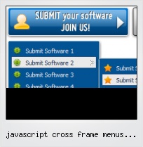 Javascript Cross Frame Menus Example