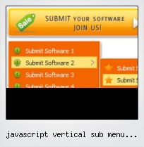 Javascript Vertical Sub Menu Generator