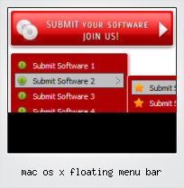 Mac Os X Floating Menu Bar