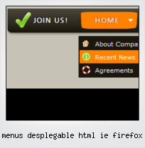Menus Desplegable Html Ie Firefox