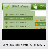 Vertical Css Menus Multiple Submenus