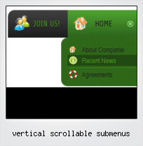 Vertical Scrollable Submenus