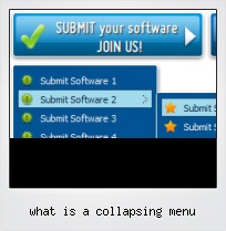 What Is A Collapsing Menu
